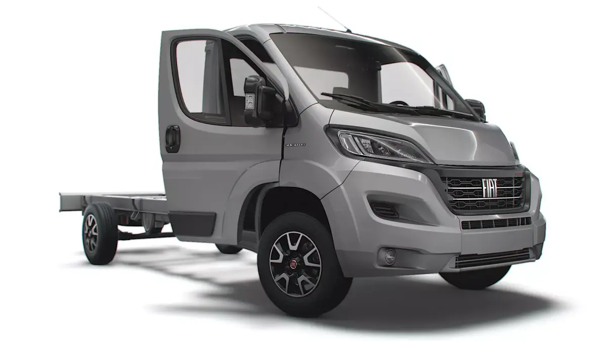 Fiat Ducato Chassis SCab 4035WBXL 2023 3D model