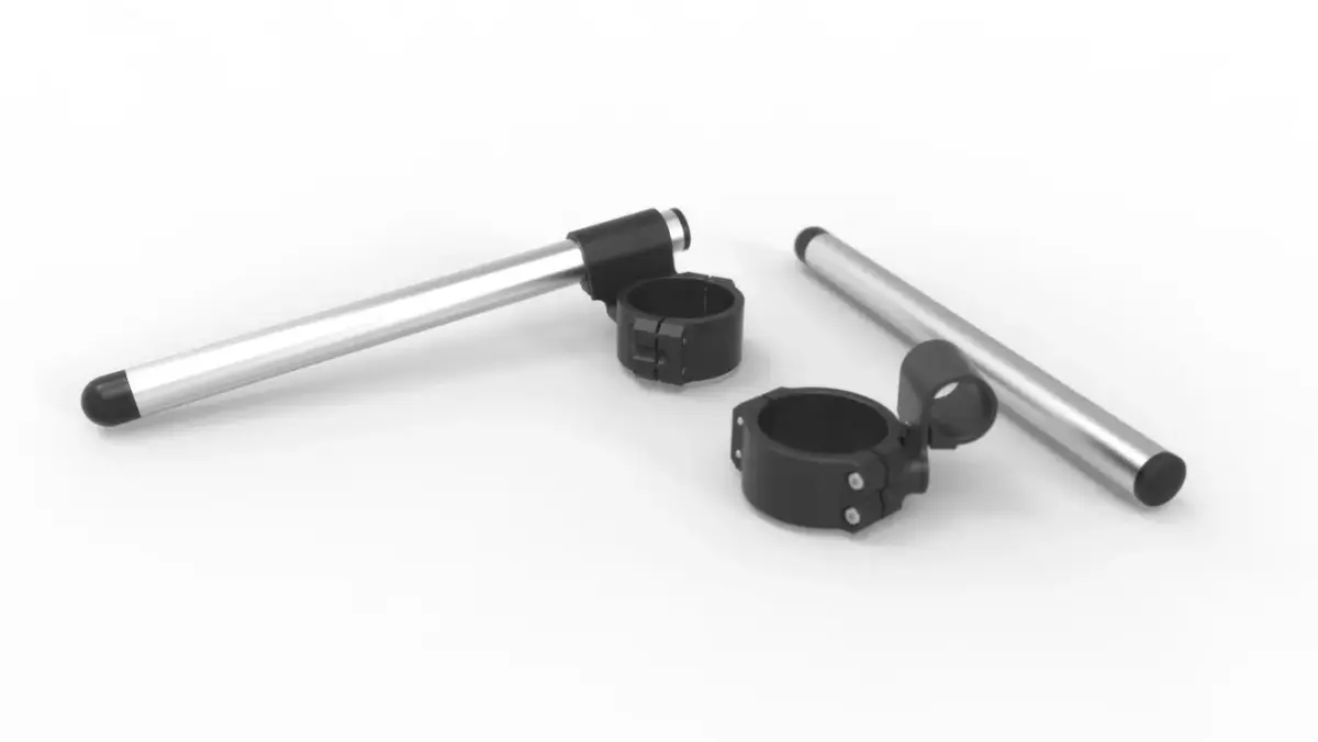 Woodcraft Clip-On Handlebars 3D model