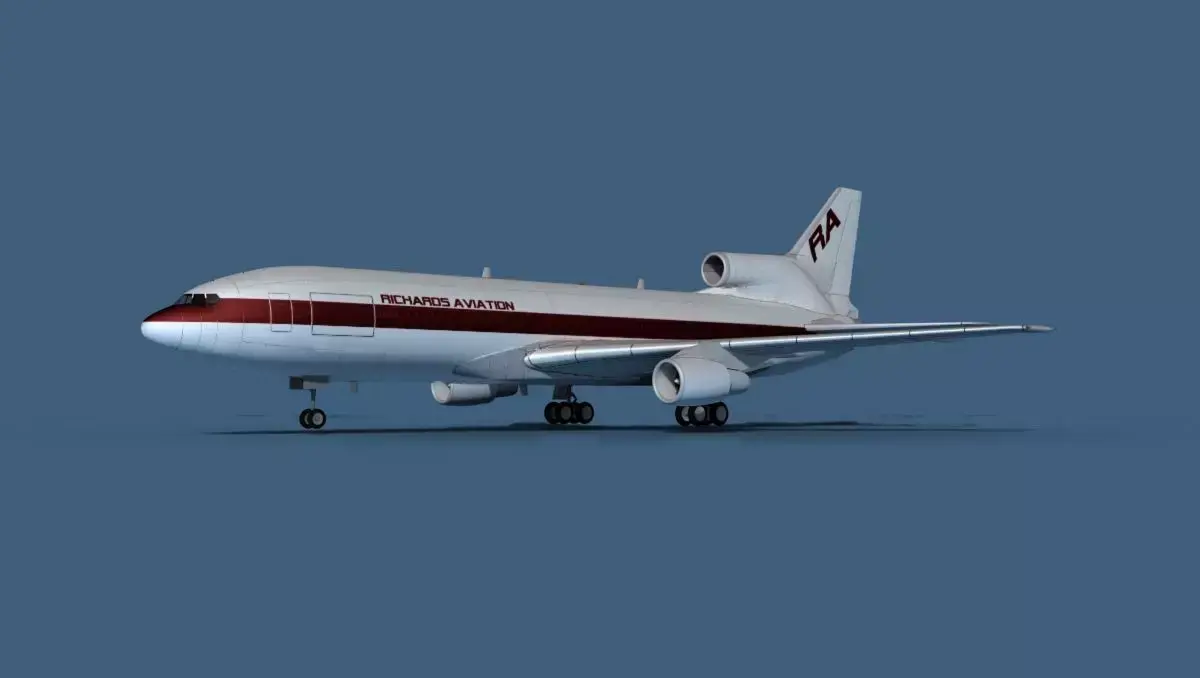 Lockheed L-1011-50 Richards Aviation 3D model