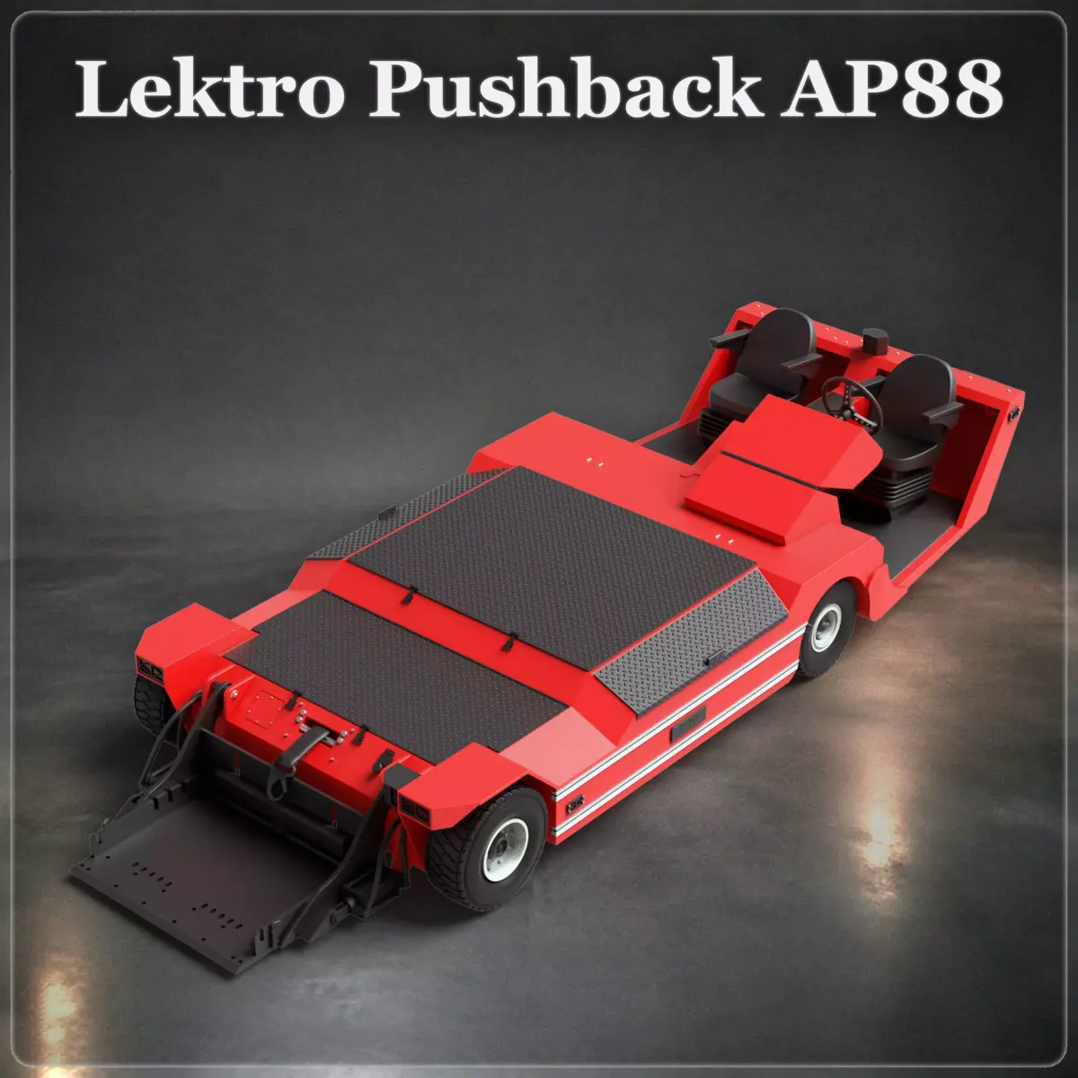 Lektro Pushback Aircaft Tug 88 3D print model