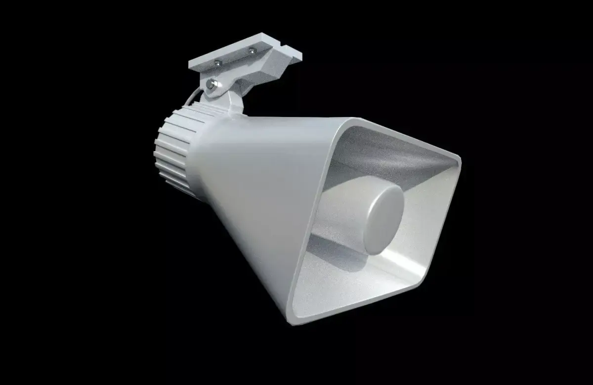 Outdoor Megaphone 01 Low-poly 3D model