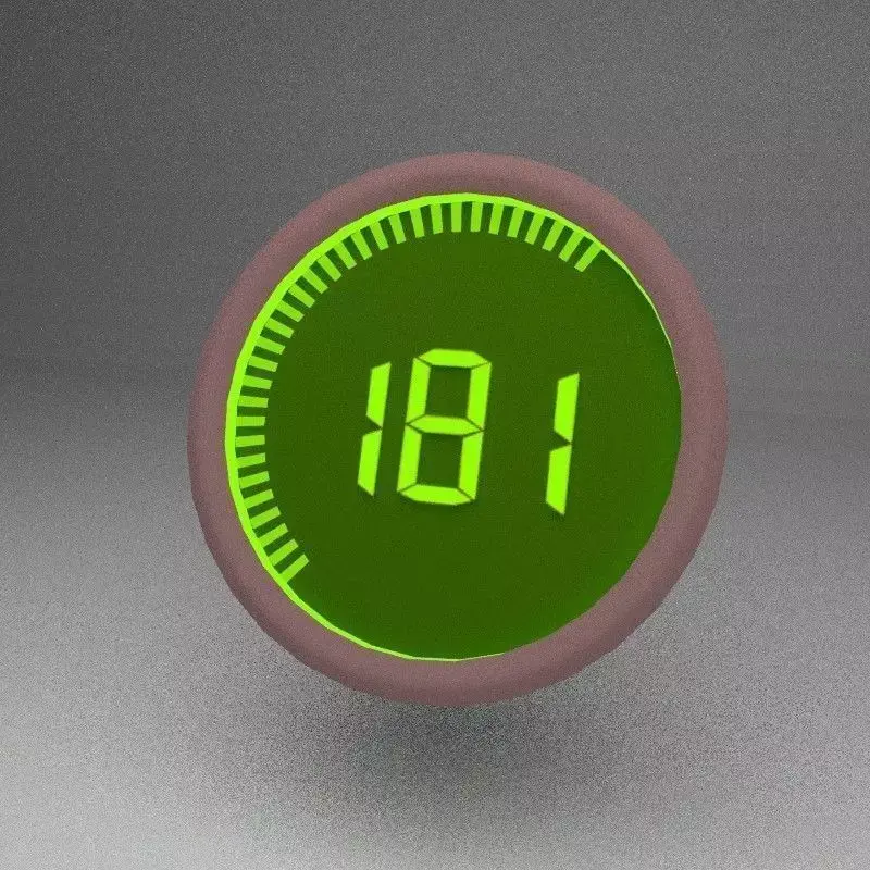 Power gauge 3D model