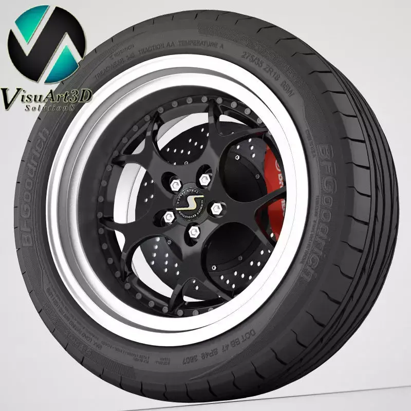 Wheel Schmidt VN line 3D model