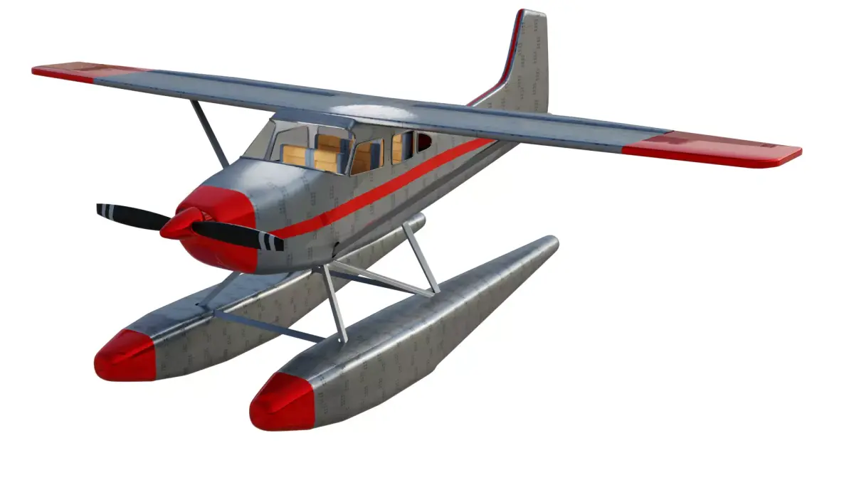 Floatplane plane 3D model