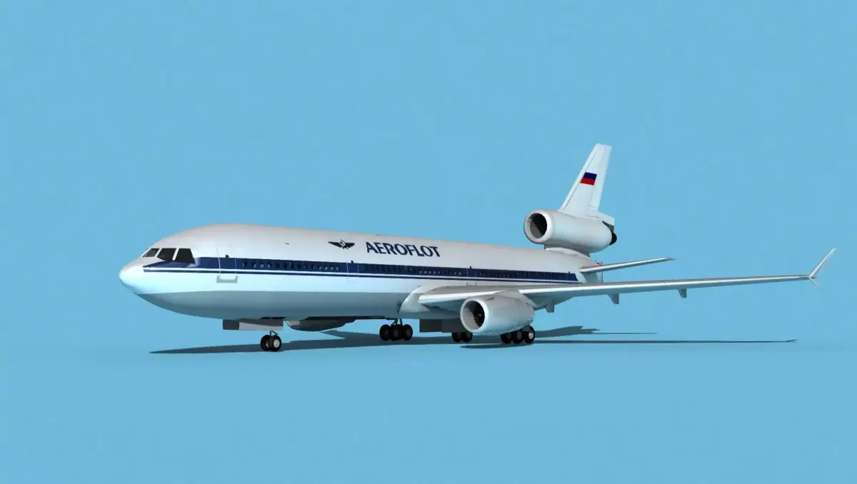 McDonnell Douglas MD-11 Aeroflot 3D model