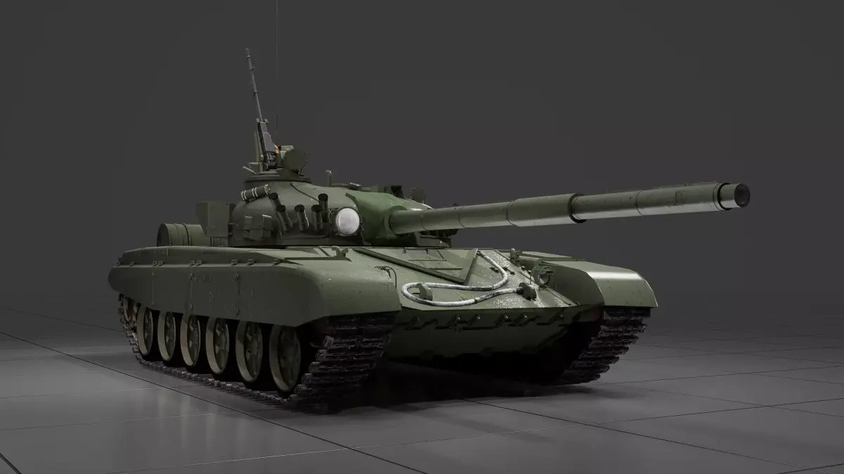 T-72 M1 variant 3D model