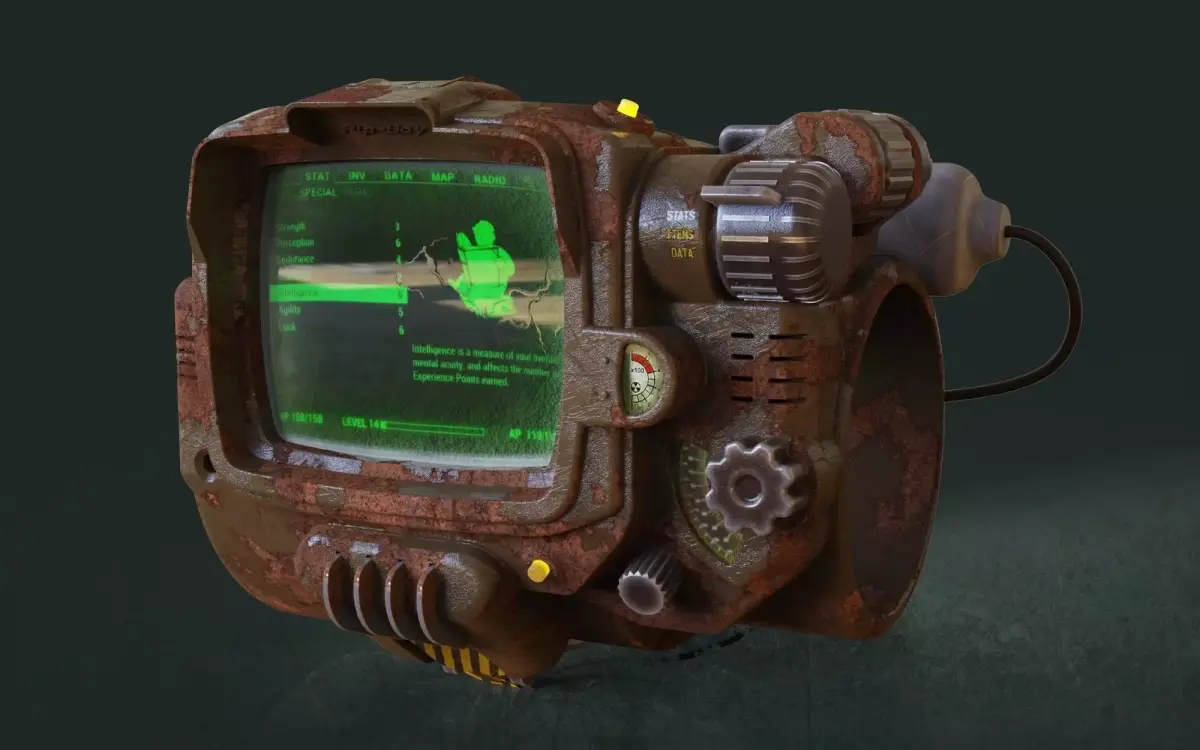 Pip Boy - Fallout 3D model