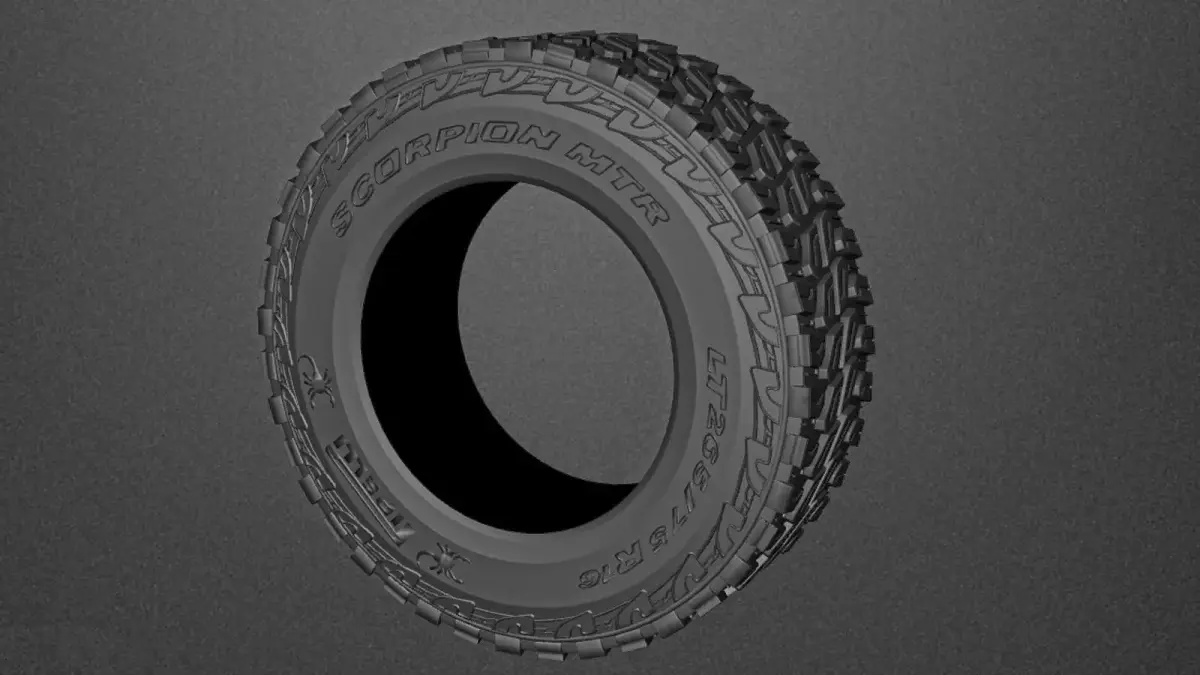 Pirelli Scorpion MTR  3D model