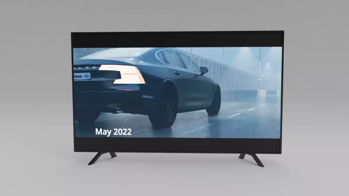 Television Low-poly 3D model purchase
