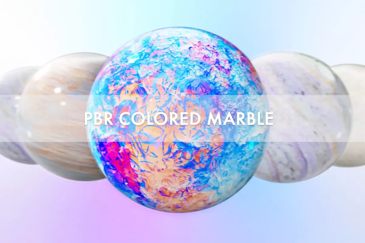 PBR Colored Marble Part 3 Texture