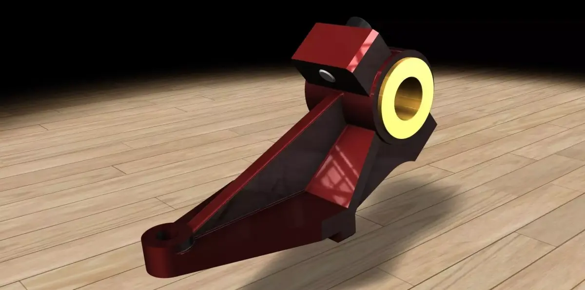 Plain Bearing Support Free 3D model