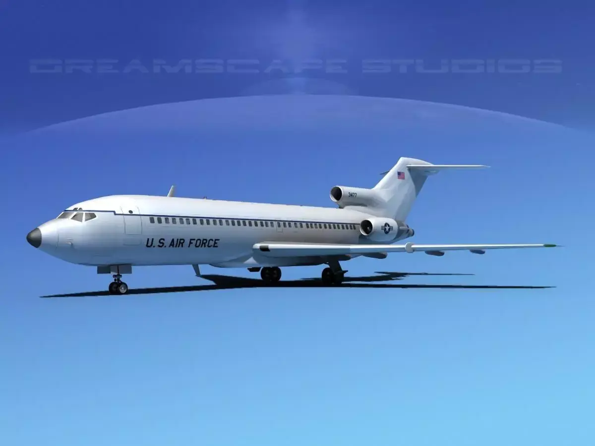 Boeing C-22A USAF 4 3D model