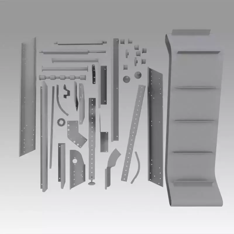 Engineering Parts for conveyors 3D model