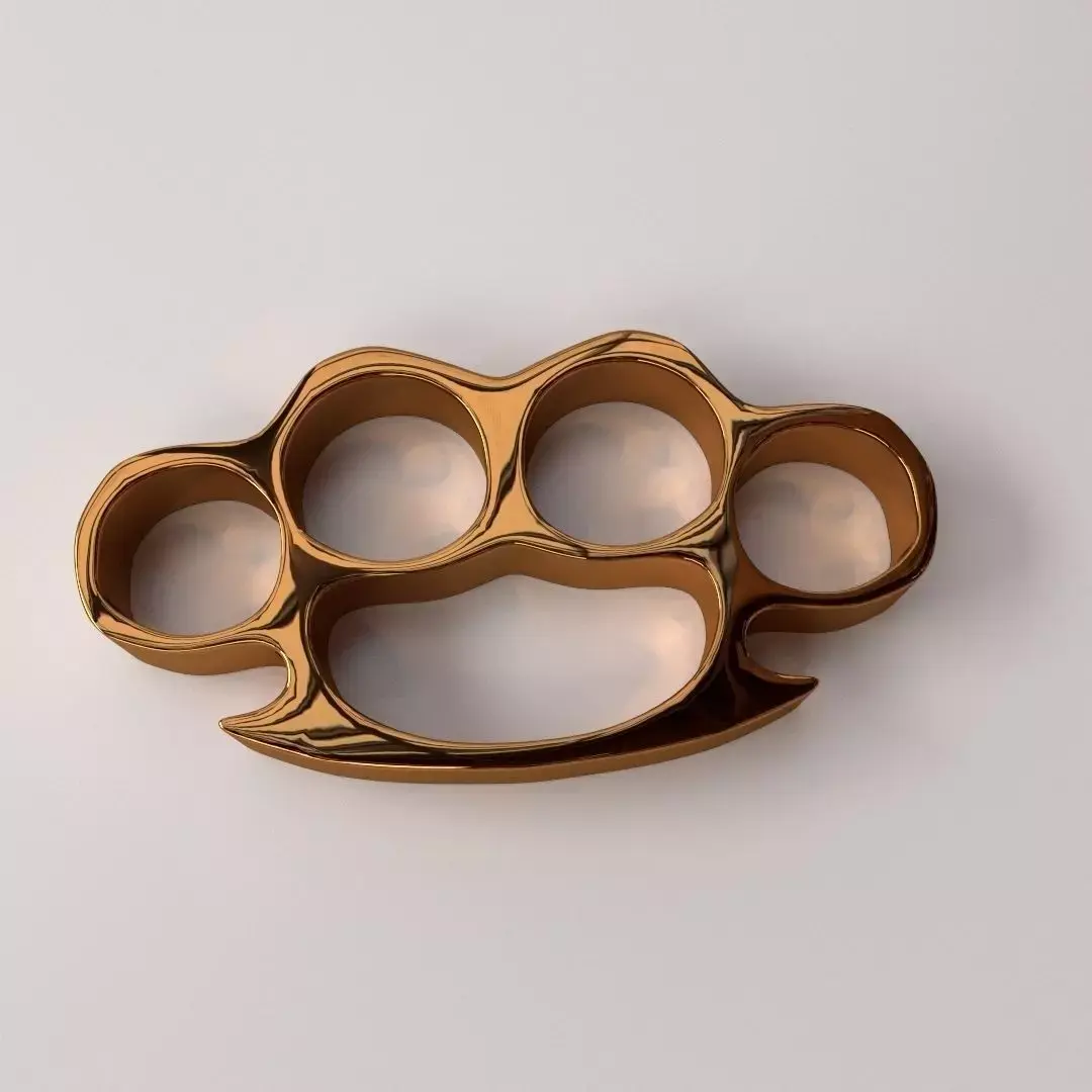 Brass Knuckles 3D model get
