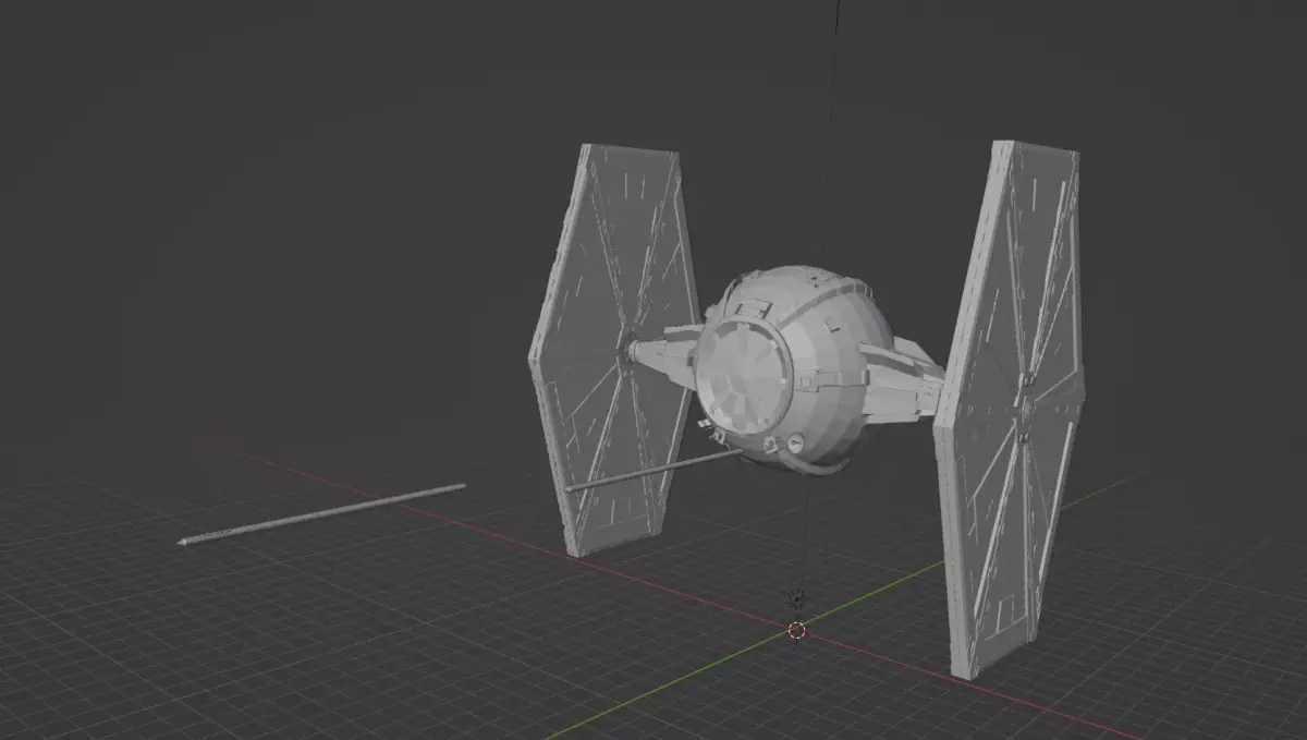 prototype  Tie Fighter 3D model