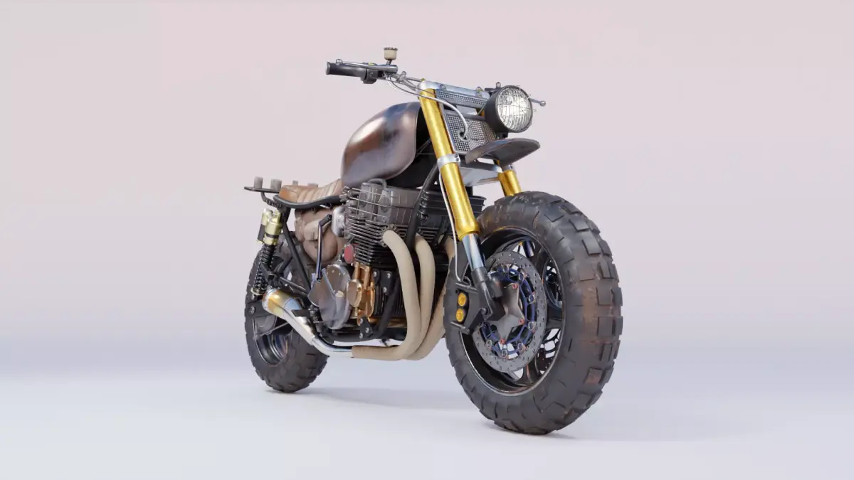 Daryl Dixon Bike The Walking dead   3D model