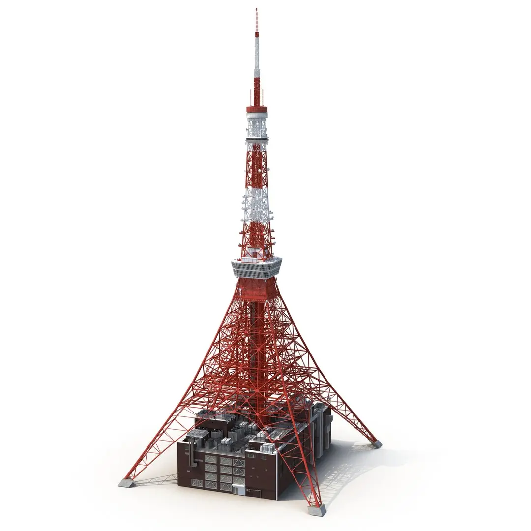 Tokyo Tower 3D model buy