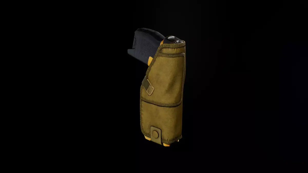Taser 7 holster Low-poly 3D model