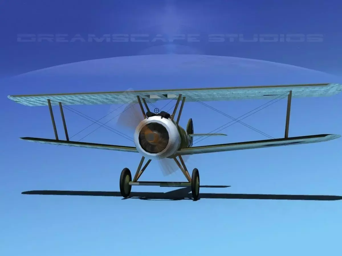 Sopwith Camel 3D model V4