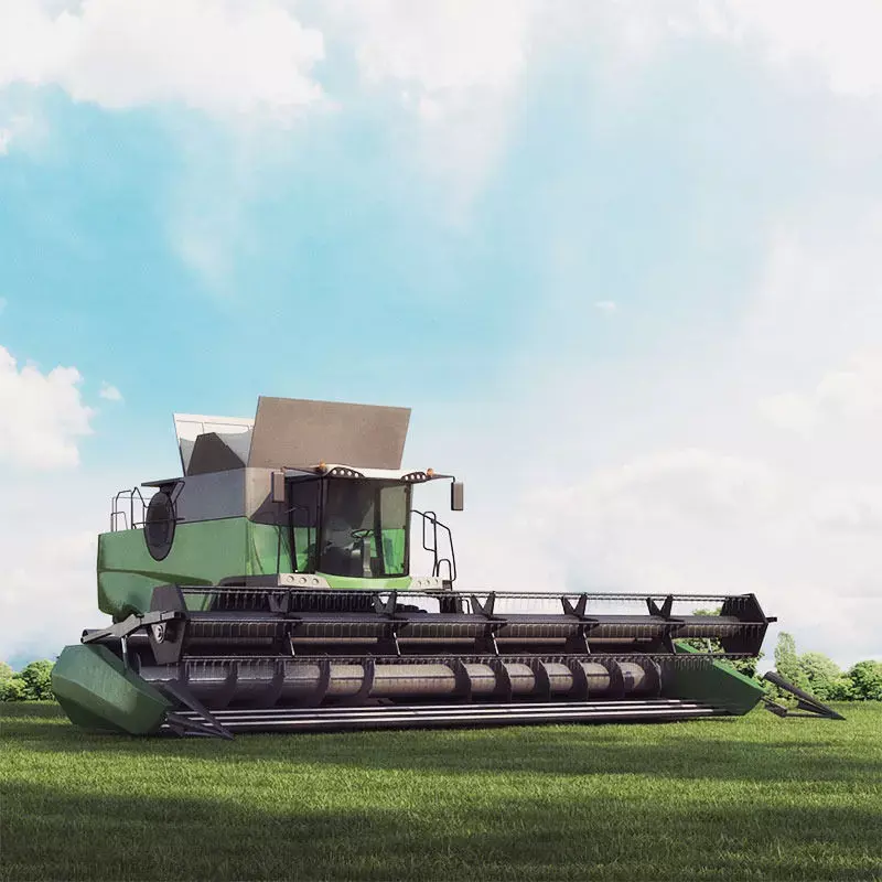 harvester 03 am 146 3D model