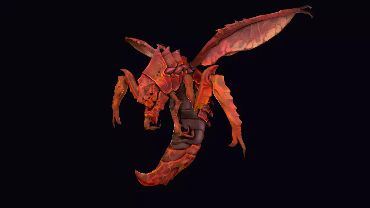 Drone Warrior  Low-poly 3D model