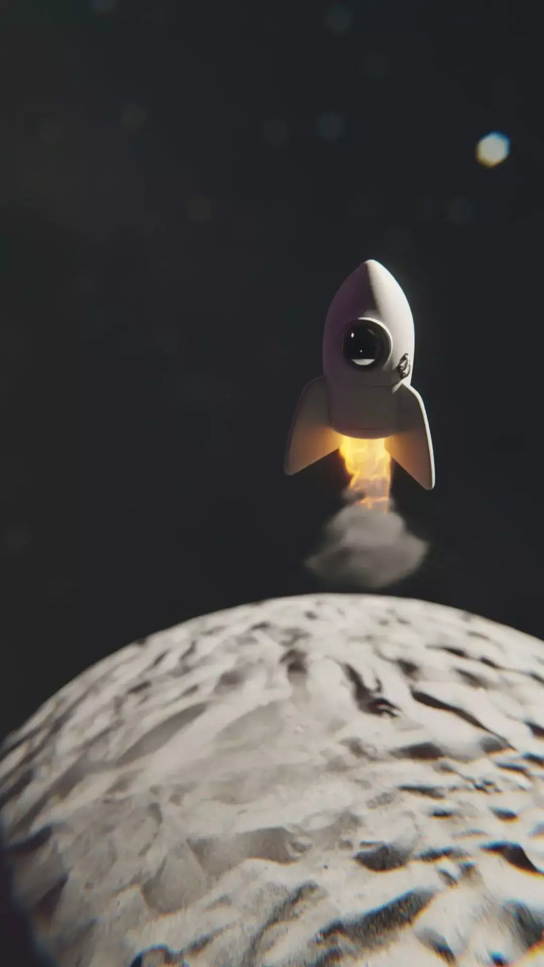 little Spaceship  Free 3D model