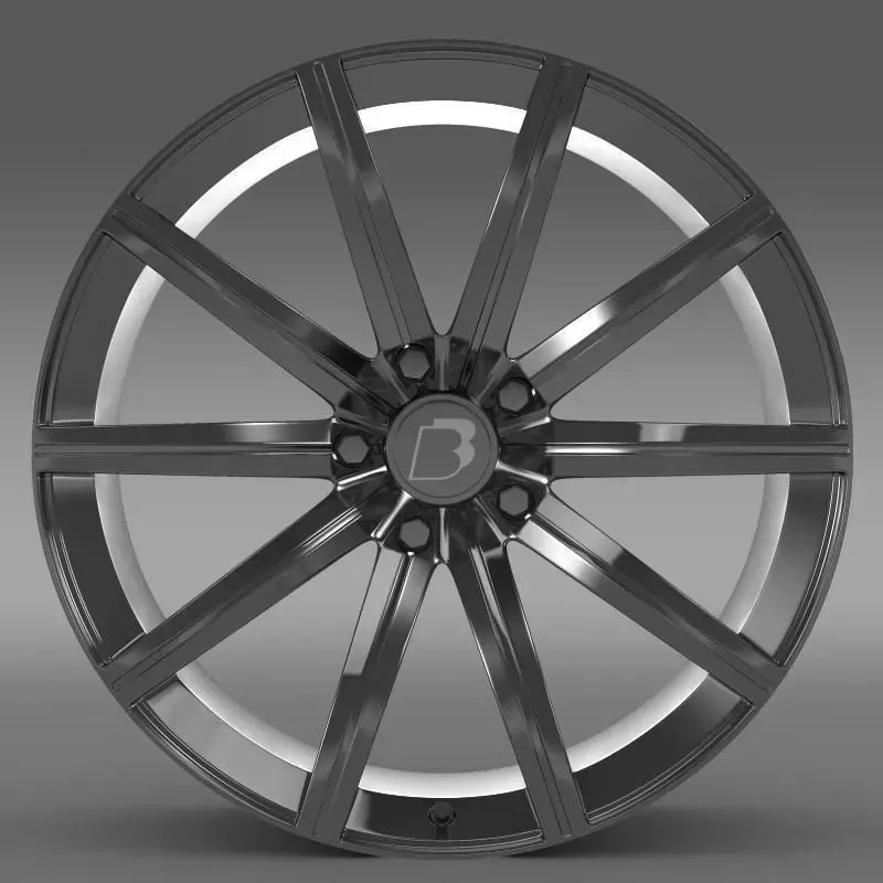 BB Audi R8 v10 plus rim 3D model