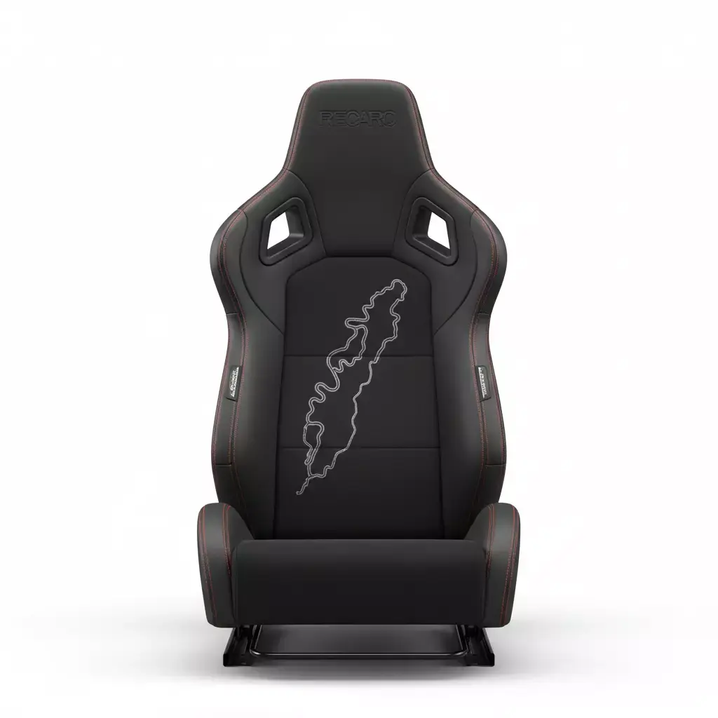 Sportster CS Seat Low-poly 3D model