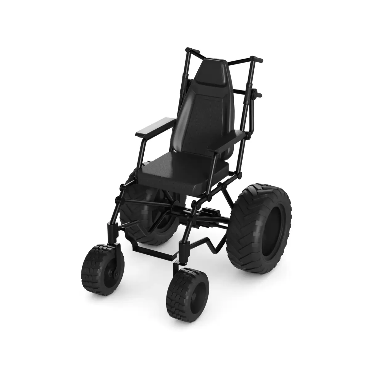 Off road Wheelchair 3D model buy