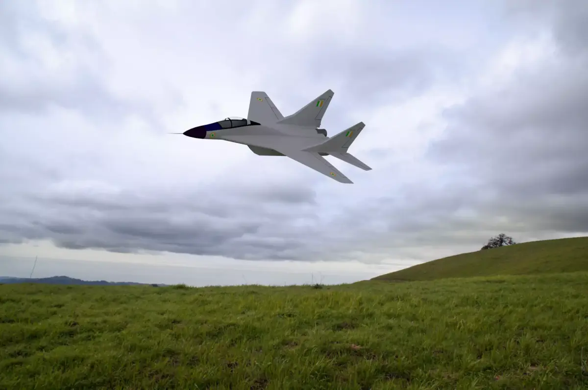 MiG 29 3D print model