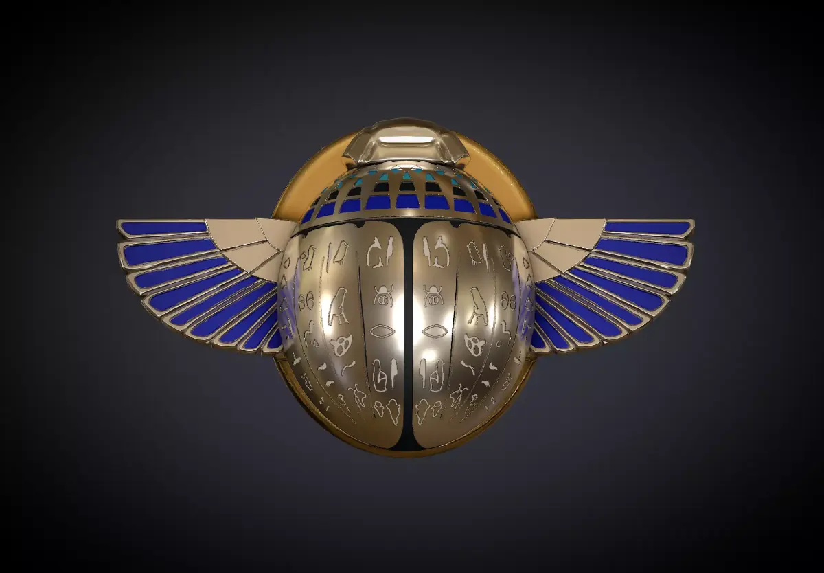 Moon Knight Scarab Compass 3D print model