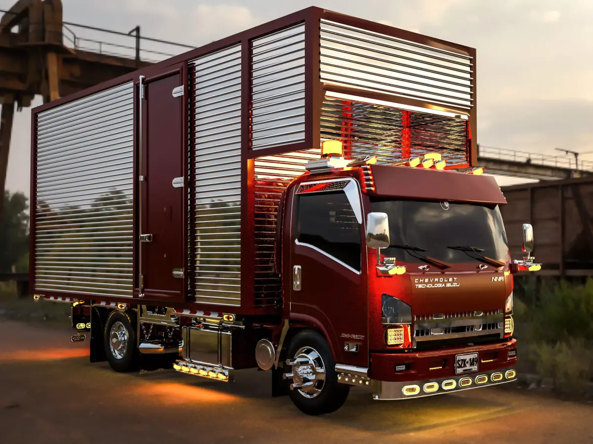ISUZU NNR Custom  3D model