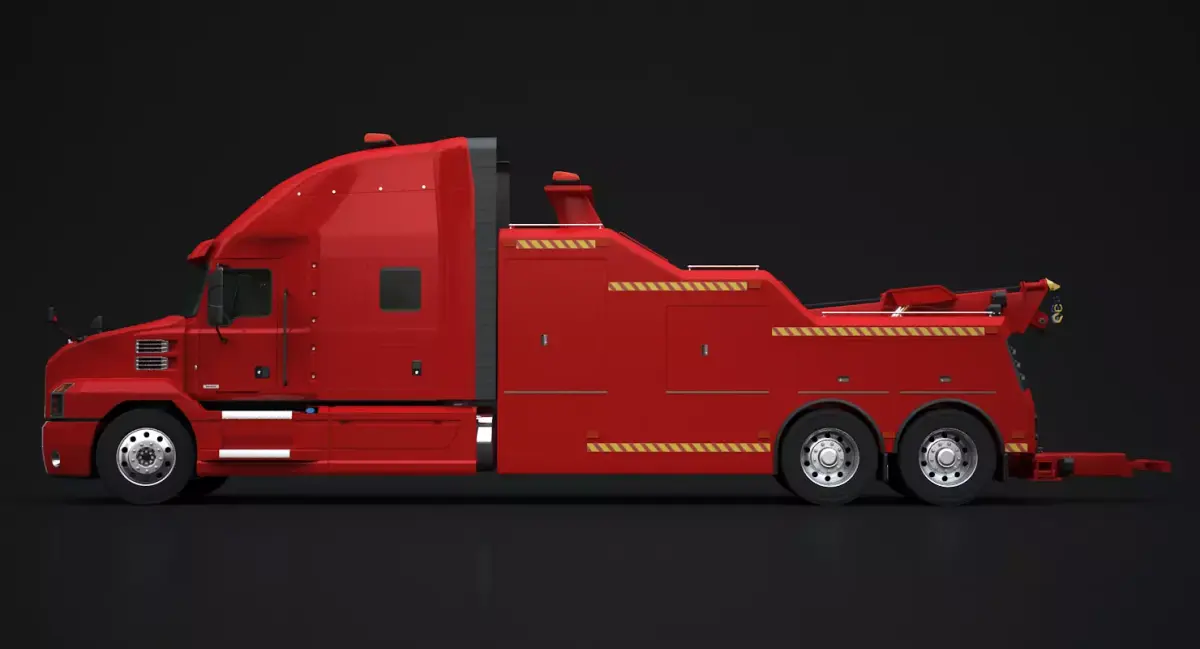 USA Recovery Truck 3D model