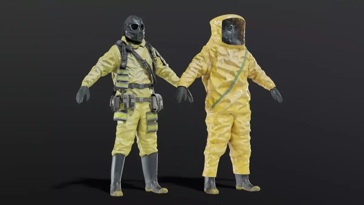 HAZMAT NBC Suit  3D model