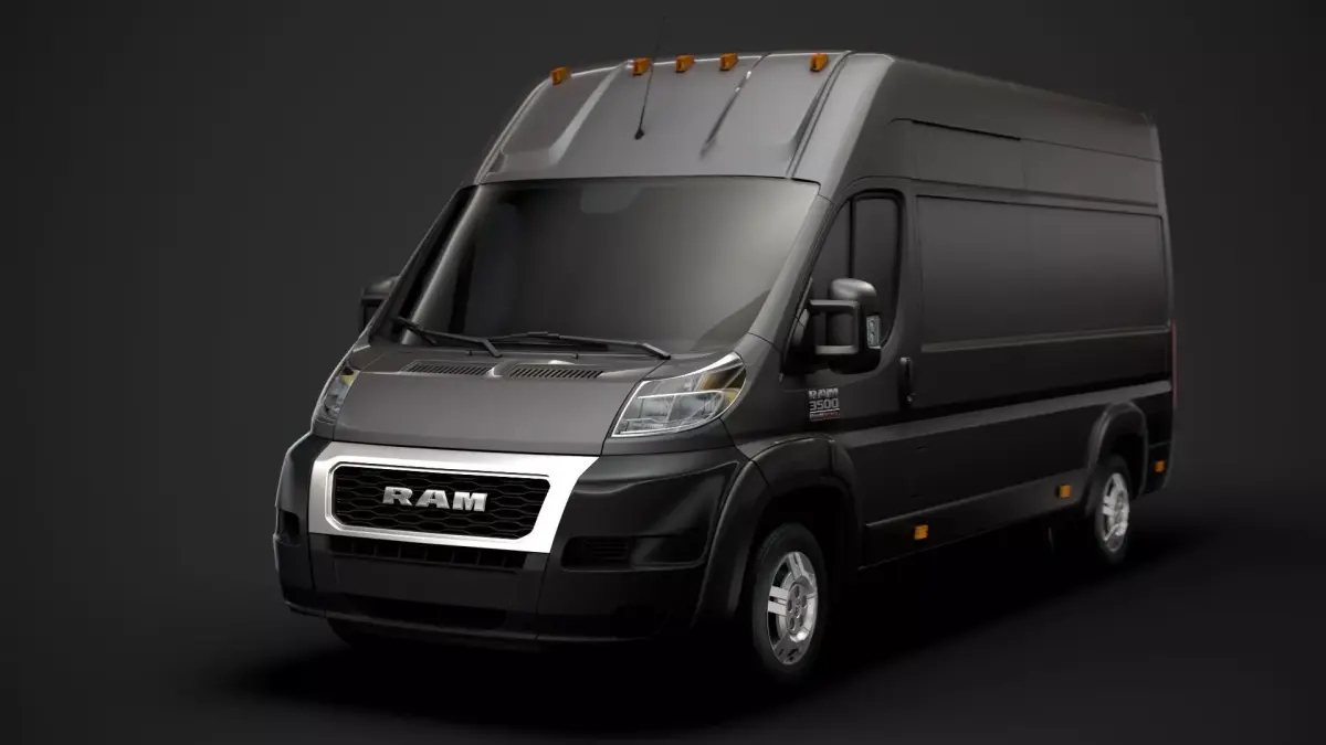 Ram Promaster Cargo 3500 H3 159WB EXT 2020 3D model