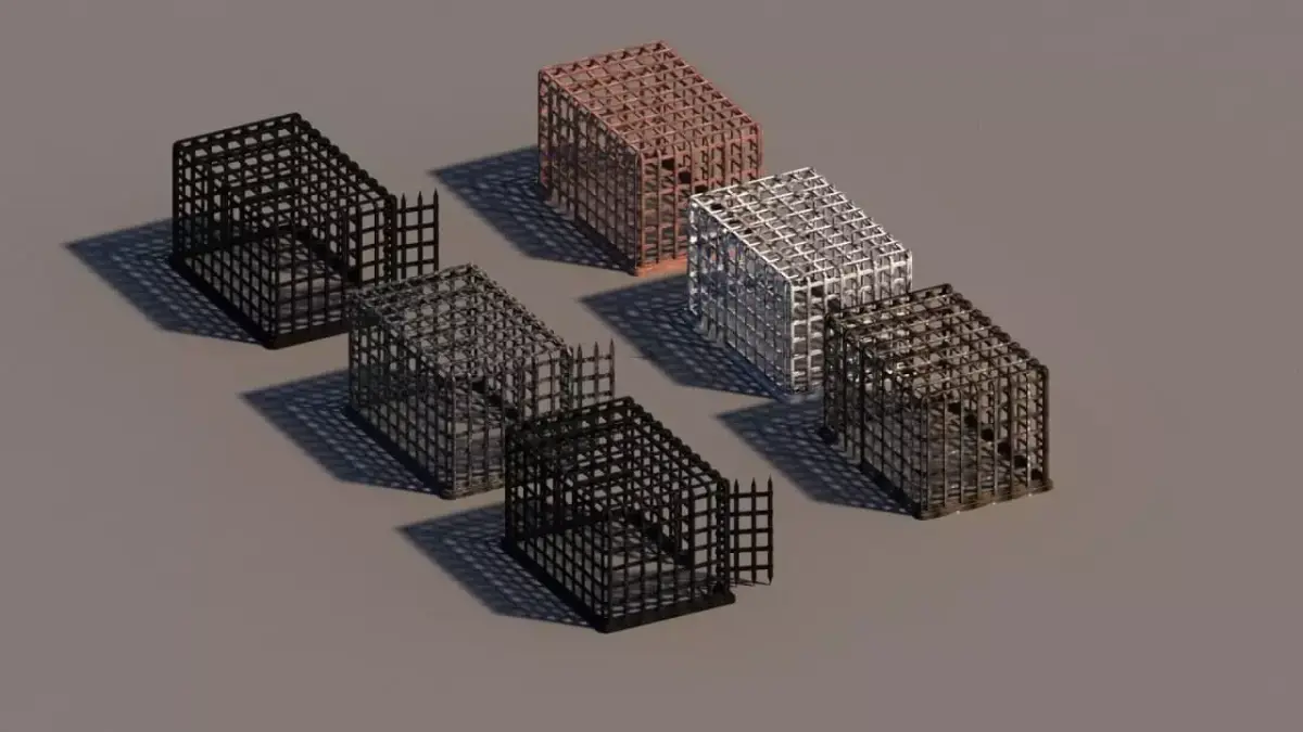 CAGEs cage 3D model