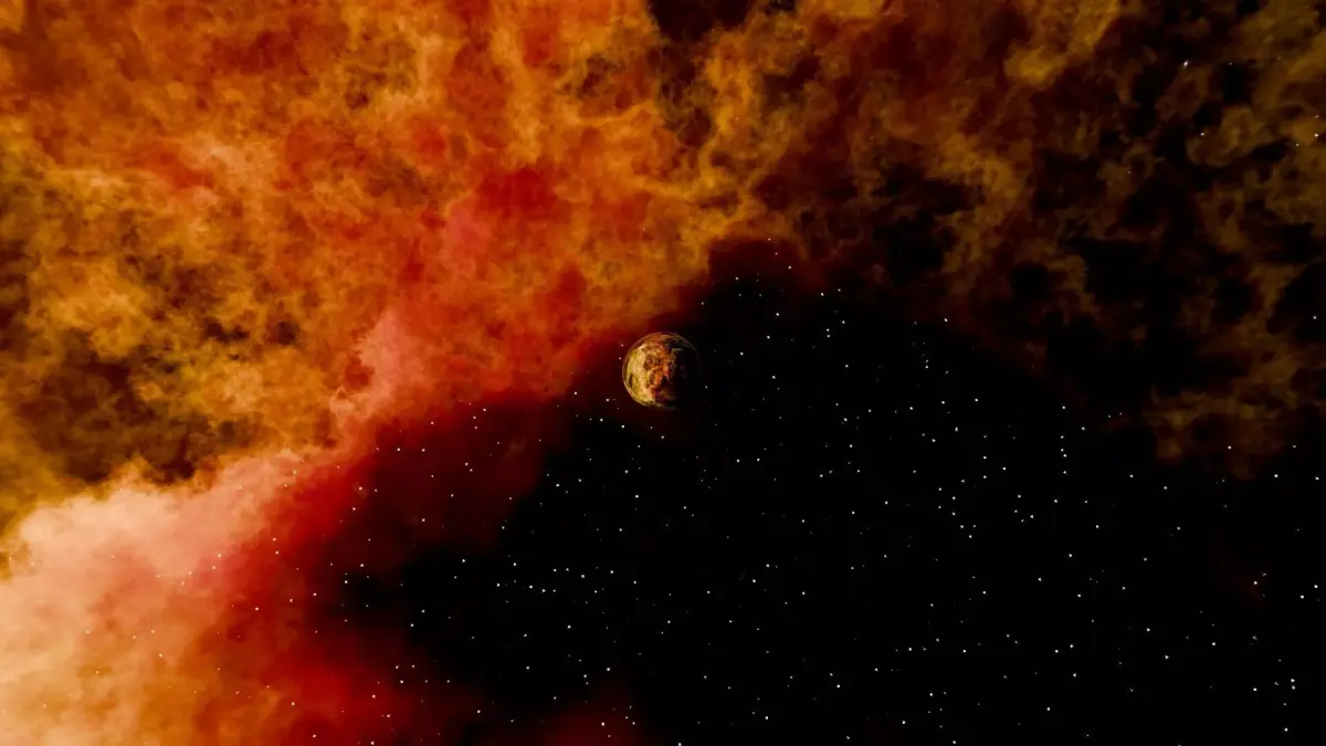 The Ignis Cataclysm Nebula HDRI 16k seamless 3D model