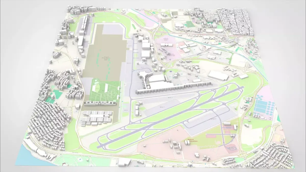 Istanbul Ataturk Airport 3D model