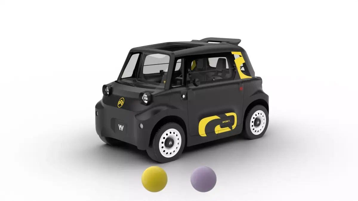 Citroen Ami Rip Curl 2026 3d model 3D model
