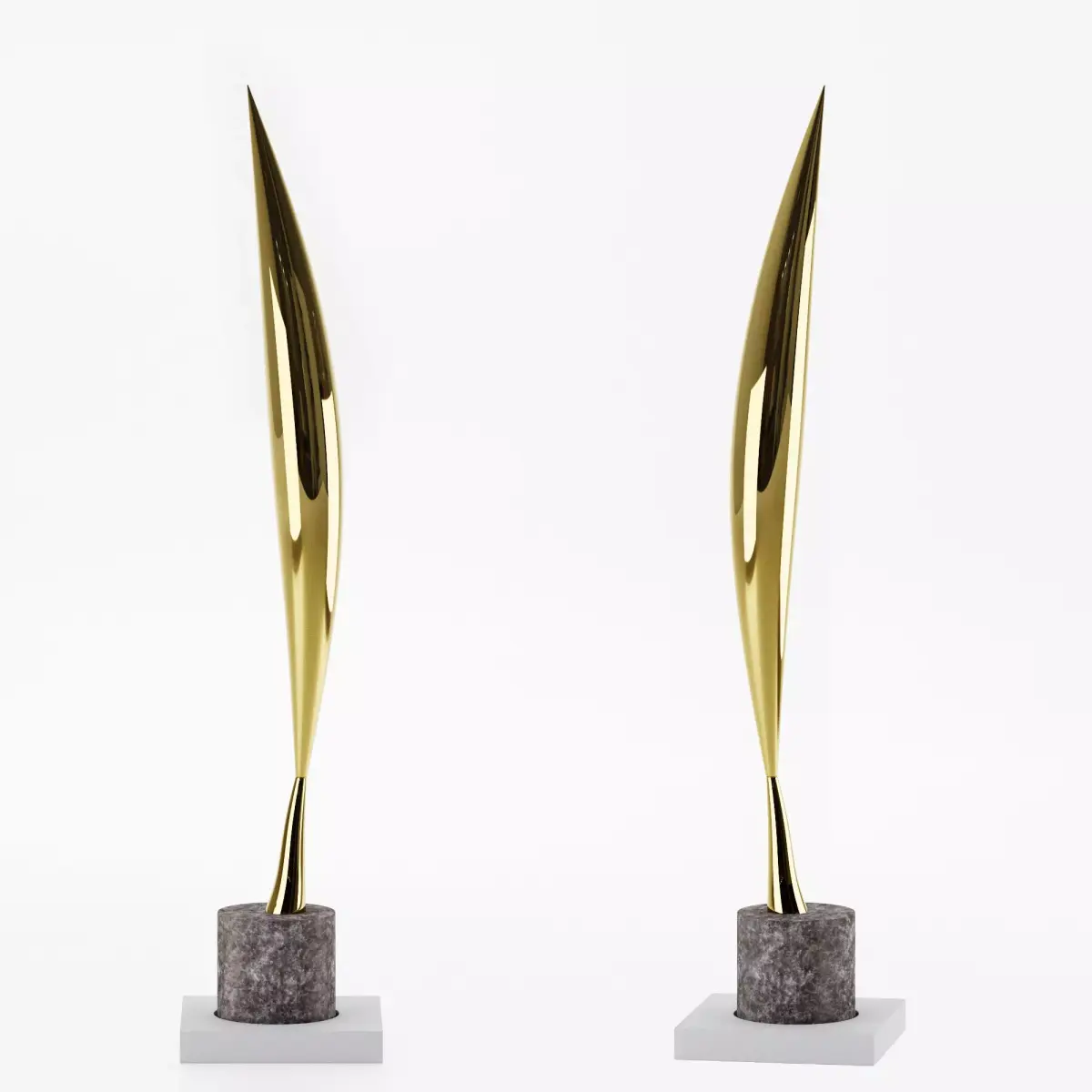 Bird in Space by Constantin Brancusi Free 3D model
