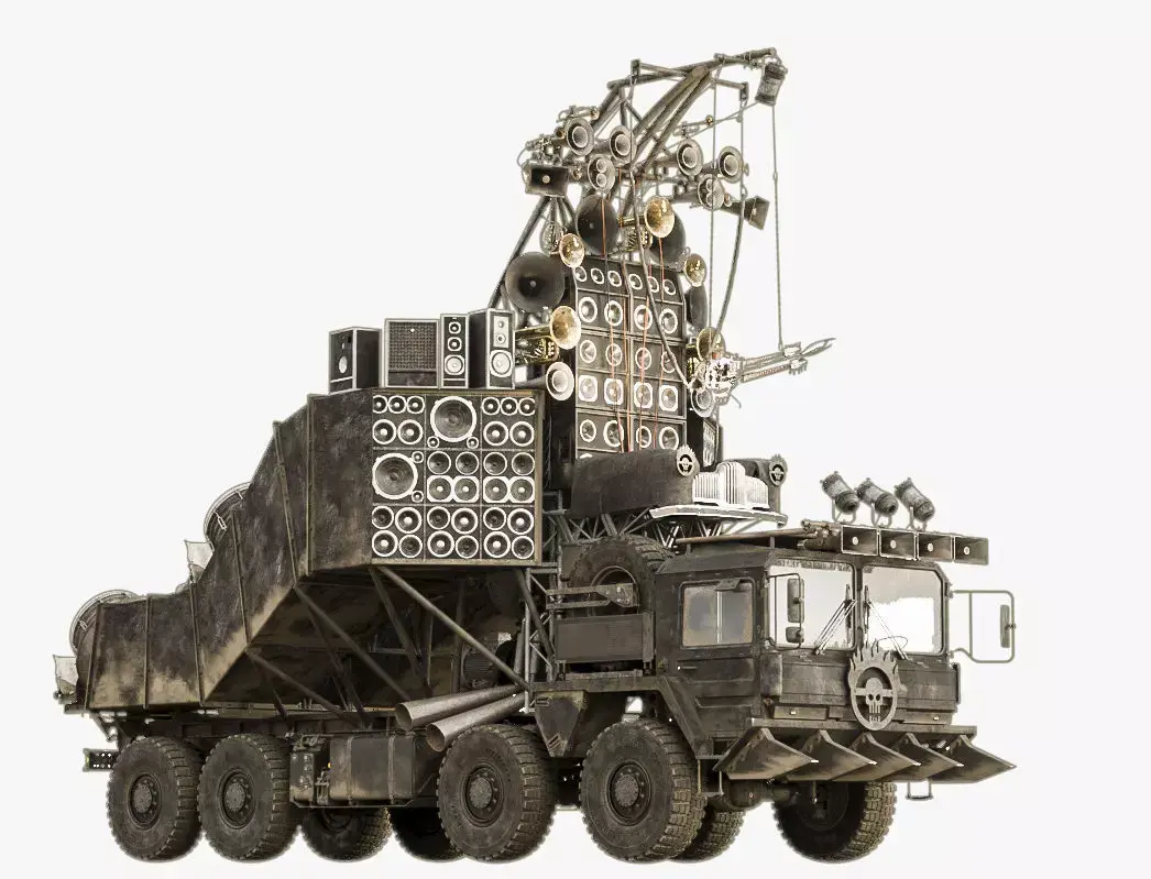 The Doof Wagon 3D model