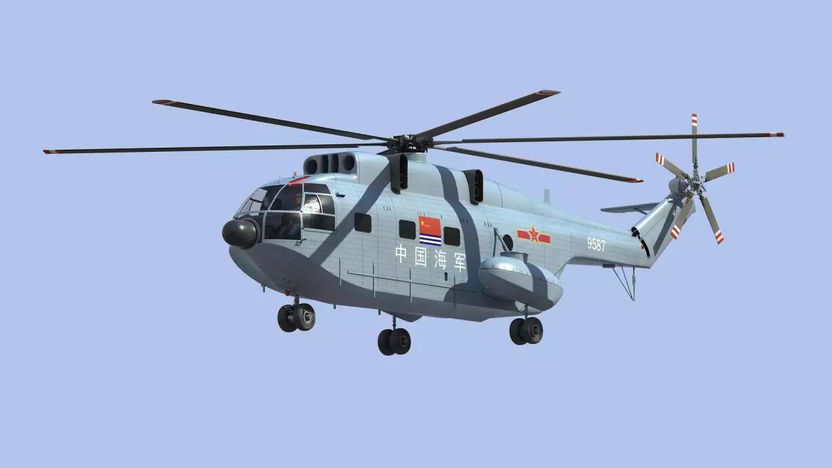 Changhe Z-8 3D model