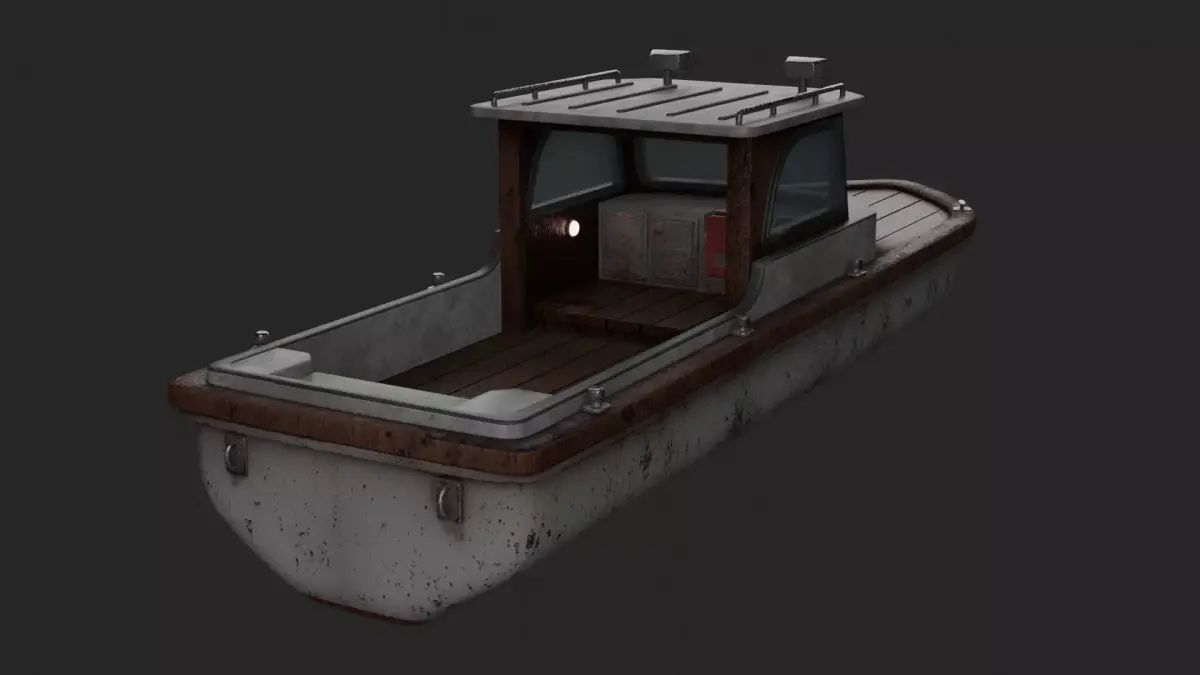  Speed Boat Free 3D model