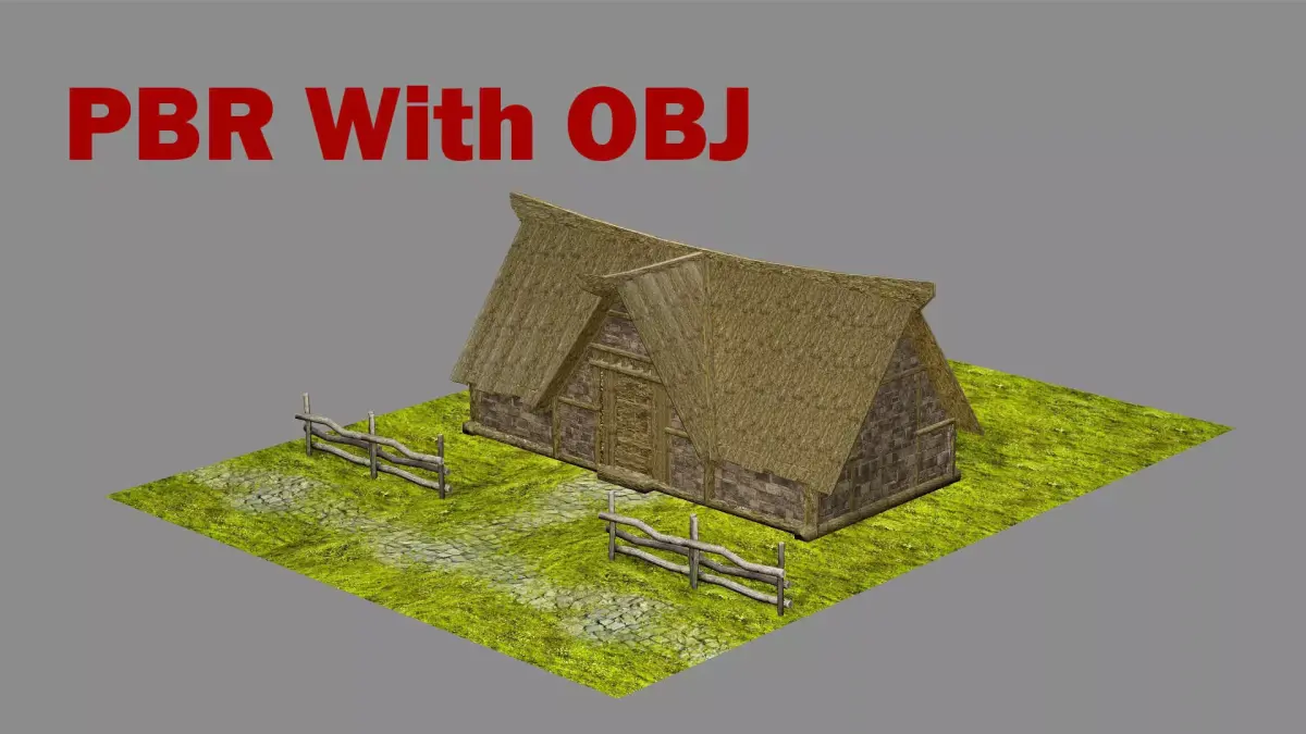 Medieval Viking House 03 Game Ready Low-poly 3D Model Low-poly 3D model purchase