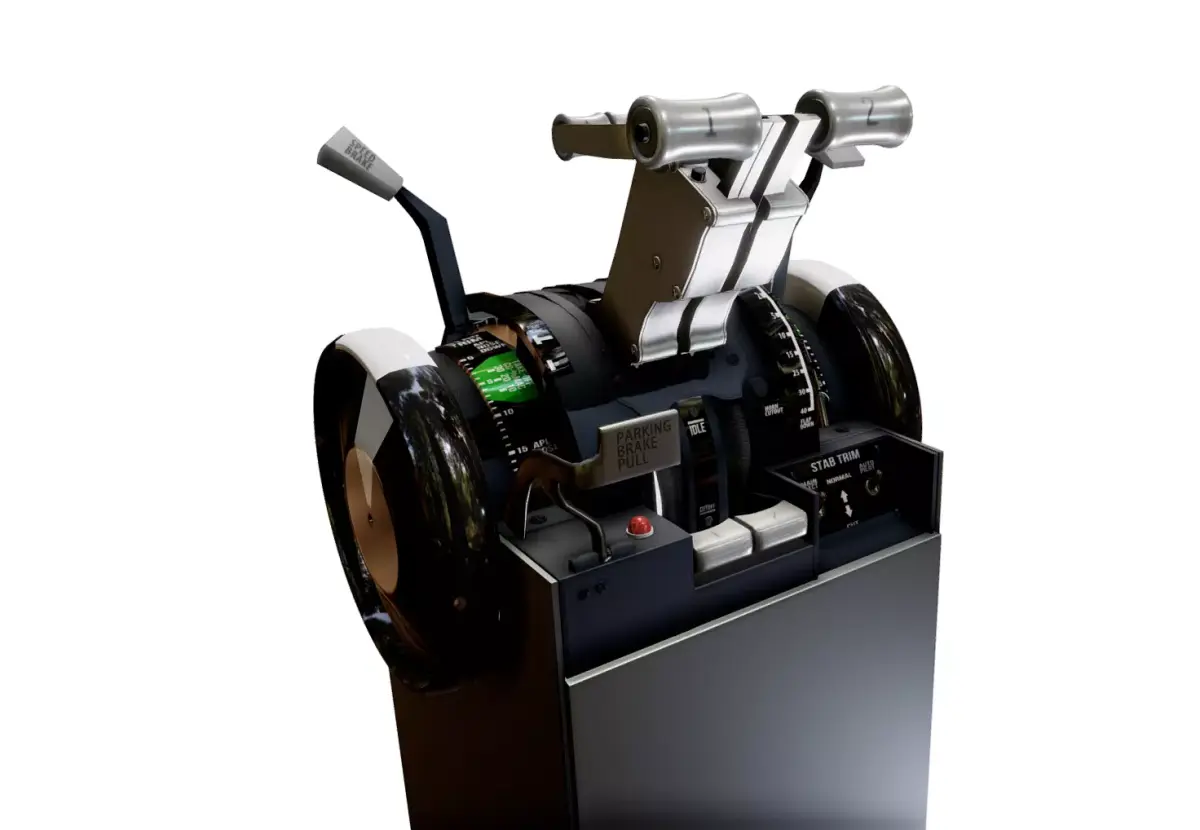 B737 Throttle 3D model
