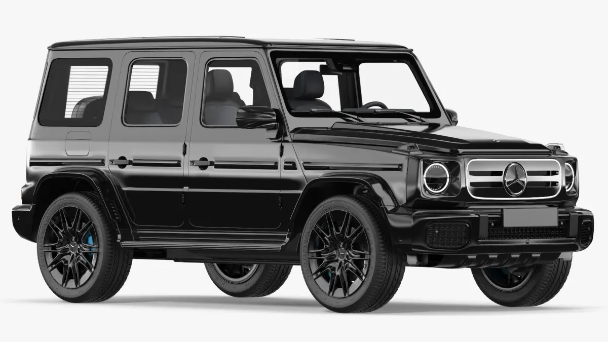 Mercedes-Benz G580 2025 Black 3D model