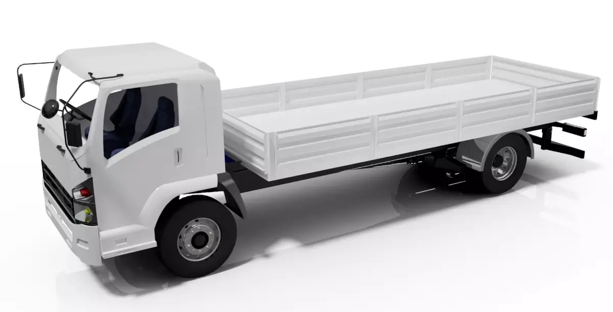 Rigid Truck 3D model