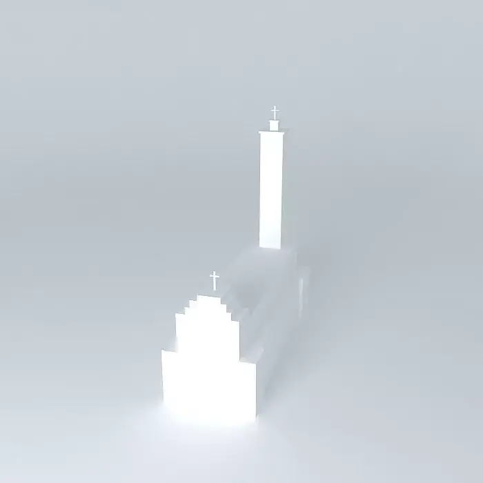 Christs Resurrection Church Free 3D model