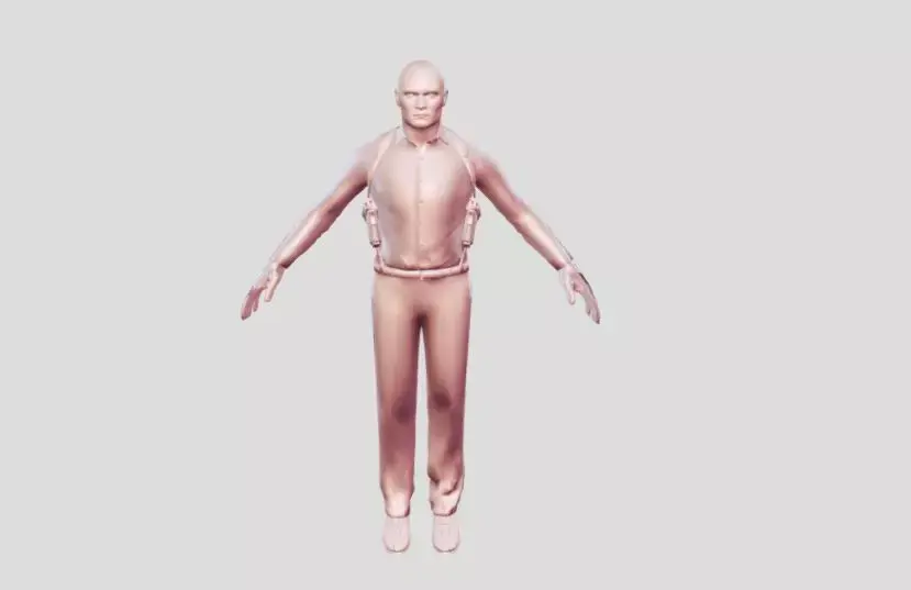 The Secret Agent Realistic character 3D model