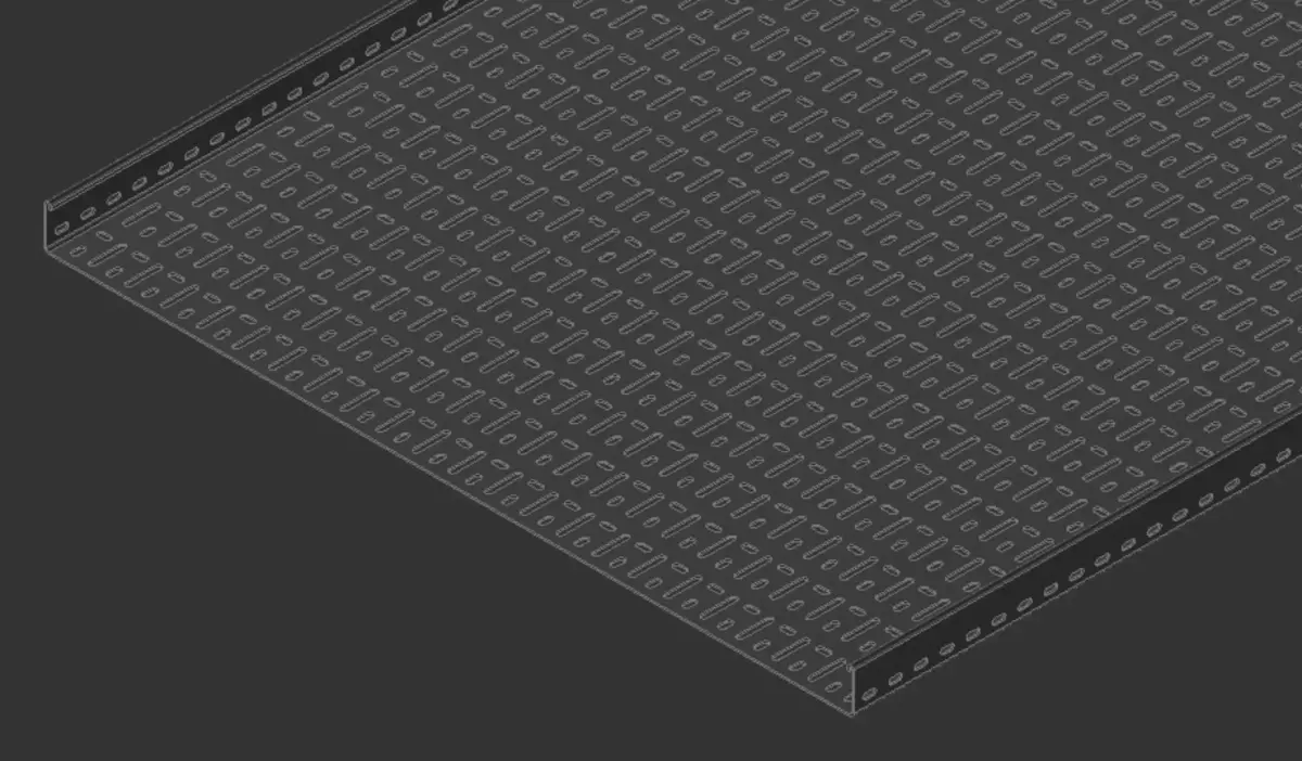 Cable Tray 900mm x 3000mm TYPE2  3D model
